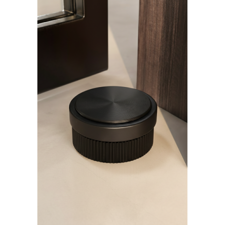 Opritor pentru usa Brooklyn, finisaj negru periat, 62x33 mm [3]