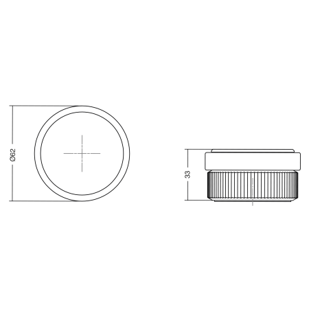 Opritor pentru usa Brooklyn, finisaj negru periat, 62x33 mm [2]