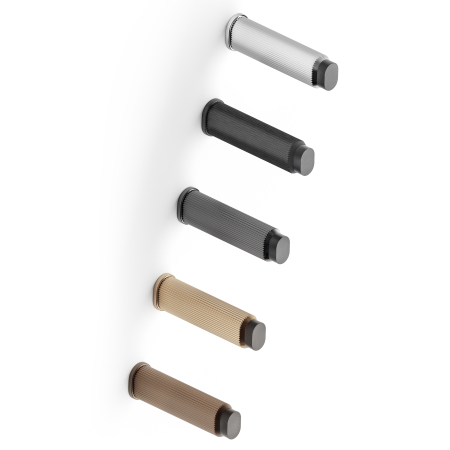 Opritor pentru usa Brooklyn Wall, finisaj negru periat, 28x103 mm [4]
