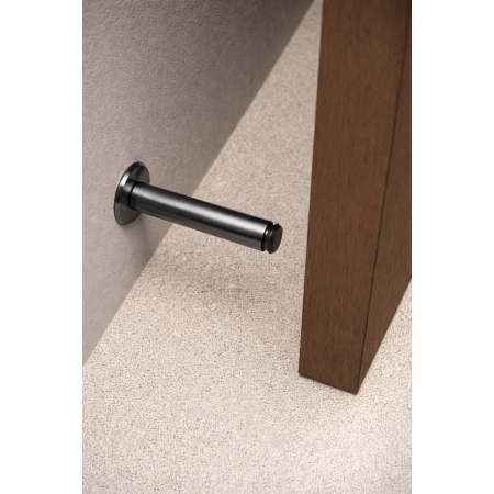 Opritor pentru usa Fase Wall, finisaj negru titan lustruit, 101x20 mm [2]