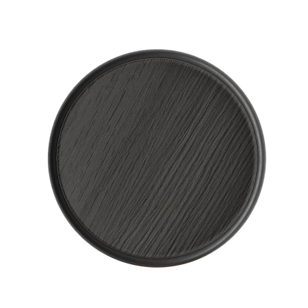 Opritor pentru usa Luv Wood, finisaj negru mat lacuit, 71x30 mm [1]