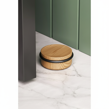 Opritor pentru usa Luv Wood, finisaj stejar, 71x30 mm [3]