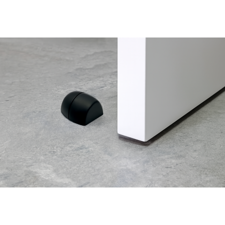 Opritor pentru usa Oval, finisaj negru mat CB, 41X40X25 mm [3]
