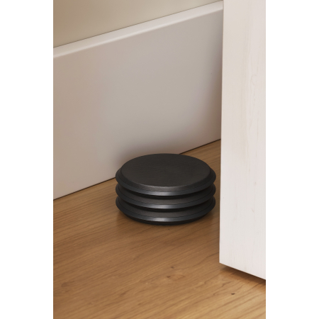 Opritor pentru usa Pulse, finisaj negru mat lacuit, 66x27 mm [4]