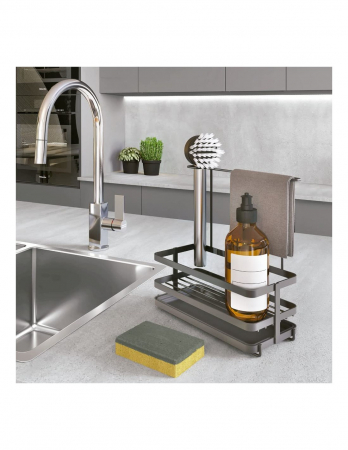 Scurgatoare pentru vase si ustensile - Organizator de articole pentru chiuveta Tokyo Lava 23*11*24 cm
