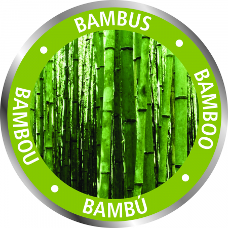 Organizator de baie din bambus, Terra, 28 x 14 x 6 cm [4]