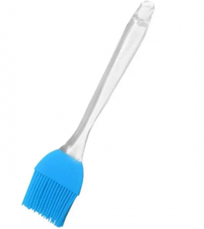 Accesorii pentru gatit - Pensula din silicon pentru patiserie, albastra, 0.7×3.8×22.3 cm