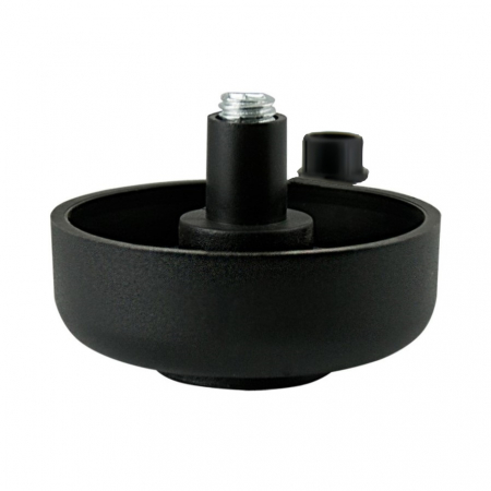 Picioare mobila reglabile - Picior Butuc reglabil pentru mobilier D:48 mm, H:17 mm