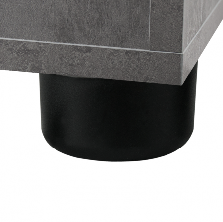 Picior Butuc reglabil pentru mobilier D:48 mm, H:27 mm [6]