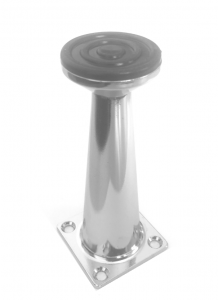Picior metalic Ayak pentru mobilier H:100 mm, finisaj crom lucios [1]