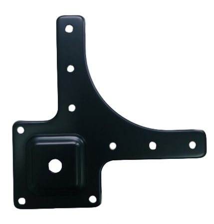 Picior pentru masa cu profil patrat 50x50 mm, finisaj crom lucios, H:710 [1]