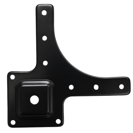 Picior pentru masă cu profil pătrat 50x50 mm, finisaj nichel satinat, H:710 [2]