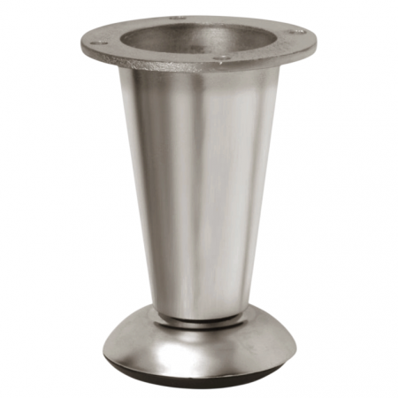 Picioare si cadre pentru mobila - Picior pentru mobilier D-780, finisaj nichel satin GT, H:107 mm