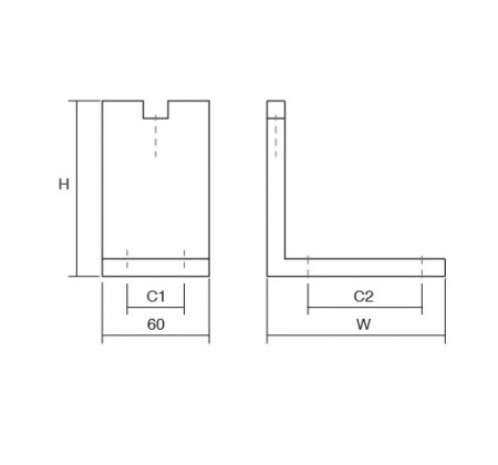 Picior pentru mobilier reglabil, Fonda, H:200 mm, finisaj alama shadow periata [2]