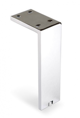 Picior pentru mobilier reglabil, Fonda, H:200 mm, finisaj crom lucios [2]