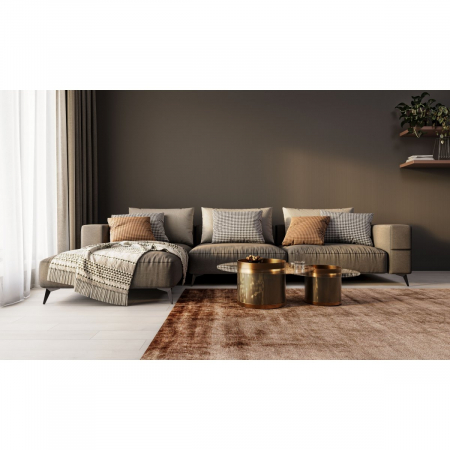 Picior pentru mobilier Star, finisaj negru mat GT, H:135 mm [1]