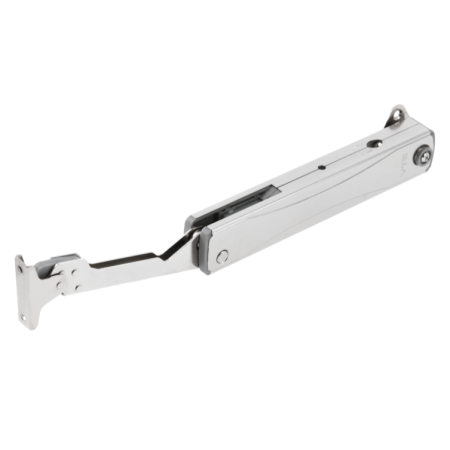 Sisteme deschidere verticală - Piston mecanic de ridicare GTV Mini Lift New Medium pentru ușă rabatabilă, 3,5–4,5 kg, crom