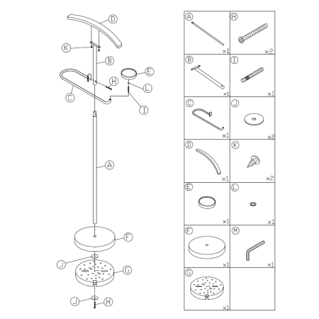 Portmantou Albin, finisaj negru/fag, 450x290x1050 mm [7]