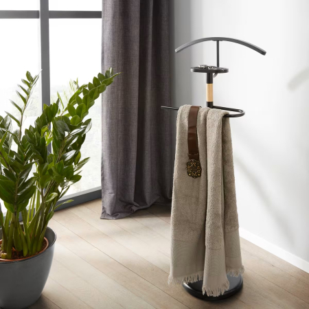 Portmantou Foster, finisaj negru/fag, 470x290x1120 mm [3]