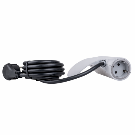 Priză electrică Design Light Sofa Box, 1 priză Schuko, 2 x USB, gri [9]
