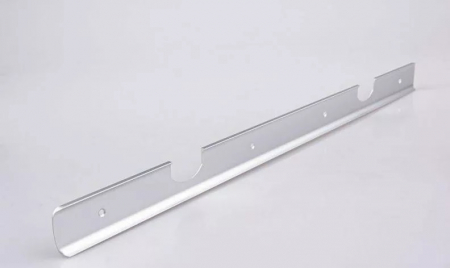 Profil aluminiu imbinare blat bucatarie 28, finisaj aluminiu, L:600 mm [3]