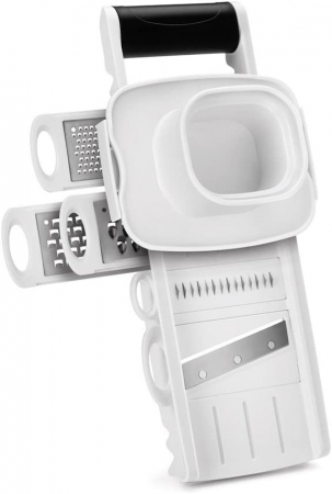 Accesorii pentru gatit - Razatoare multifunctionala Profi Mandolino cu 5 lame interschimbabile din inox