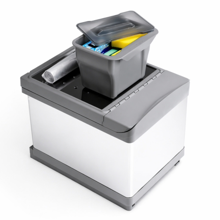 Recipient pentru resturi menajere Gollinucci, gri, 5 l [3]