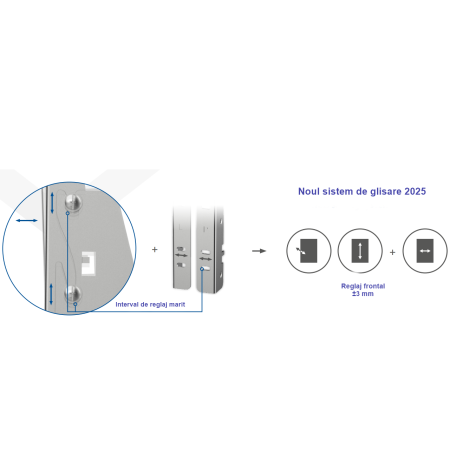 Scurgator de vase tip sertar cu extragere totala, Variant Multi Rejs Full, L:450 mm, finisaj crom, pentru latime exterioara corp 600 mm [4]