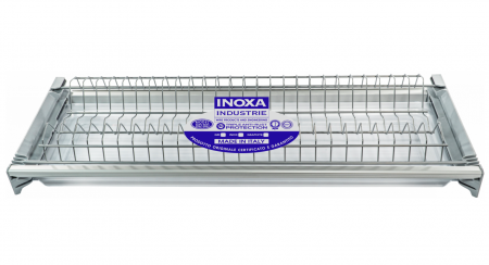 Scurgator, picurator vase, cu doua tavi, model 701, din inox, pentru latime exterioara corp 800 mm, finisaj inox [5]
