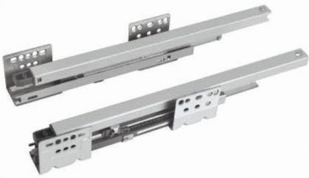 Sertar cu amortizare si laterale metalice gri Cosmos 450 mm [4]