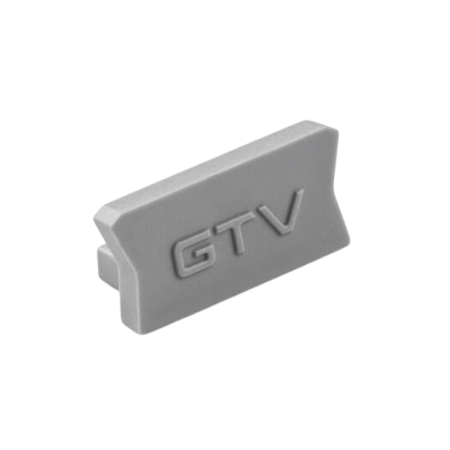 Set 10 capace laterale pentru profil LED aplicat GLAX Mini GTV, gri [1]