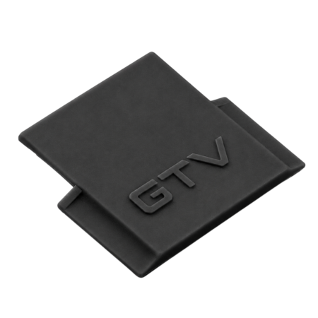 Set 10 capace laterale pentru profil LED încastrat Glax GTV, negru [1]