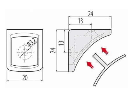 Set 100 bucati coltare legatura mici, alb [3]