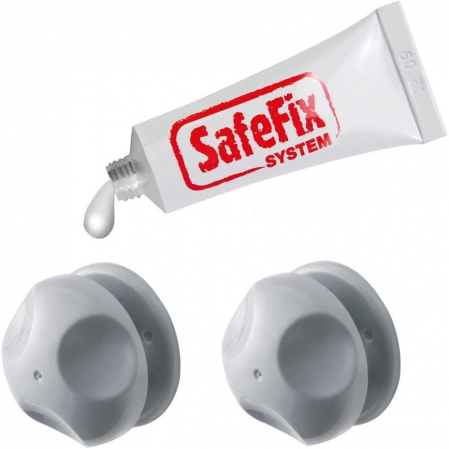 FERONERIE SI ACCESORII MOBILA - Set 2 elemente de fixare fara gaurire SafeFix Eureka