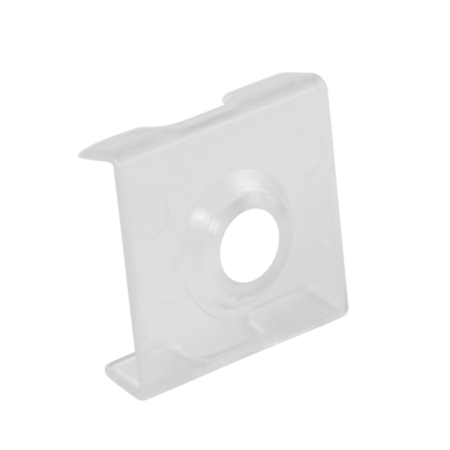 Set 2 suporturi de montaj pentru profil LED aplicat Glax Micro GTV, transparent [1]
