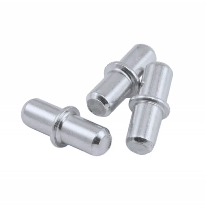 Set 20 suporturi polita cu guler, finisaj crom lucios GT, L:16 mm [1]