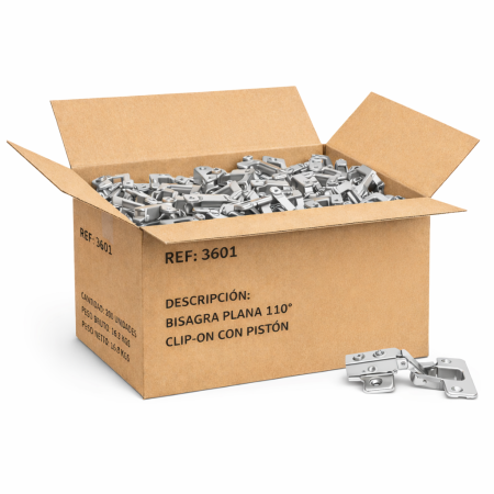 Balamale - Set 200 bucati balama cu amortizor CLIP-ON, aplicata