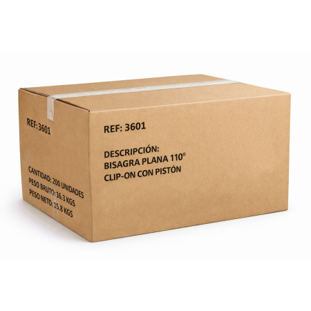 Set 200 bucati balama cu amortizor CLIP-ON, aplicata [1]