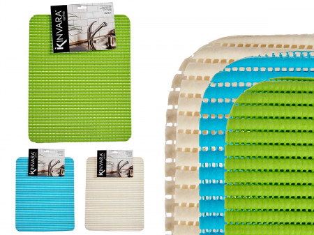 Set 3 culori covor antialunecare, albastru, crem, verde [1]