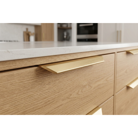 Set 50 bucati manere pentru mobilier Vann, alama shadow periata, L: 200 mm [2]