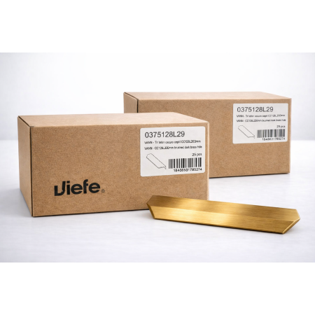 Set 50 bucati manere pentru mobilier Vann, alama shadow periata, L: 200 mm [4]