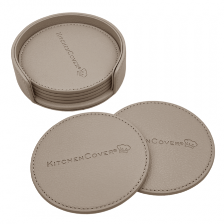 Set 6 suporturi pahare, Kitchen Cover coasters, crem [1]