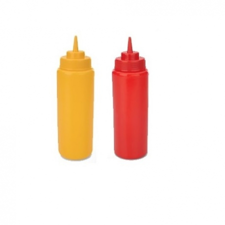 Depozitarea si servirea alimentelor - Set dozatoare mustar si ketchup, 260 ml