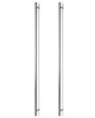 FERONERIE SI ACCESORII USI - Set manere spatiale double Boto Big, finisaj otel inoxidabil, L:1122 mm