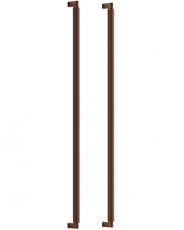 Manere spatiale - Set manere spatiale double Brooklyn Big, finisaj bronz periat, L:1074 mm