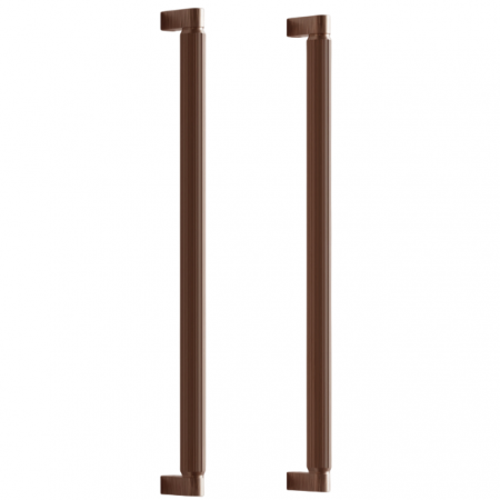 Manere spatiale - Set manere spatiale double Brooklyn Big, finisaj bronz periat, L:466 mm