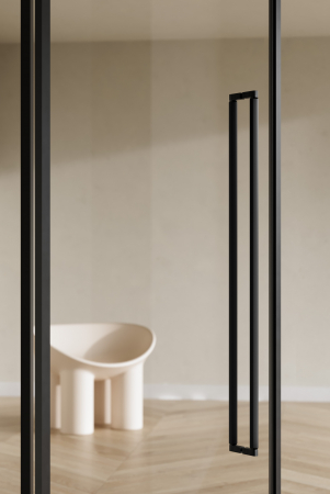 Set manere spatiale double Brooklyn Big, finisaj negru periat, L:1074 mm [4]