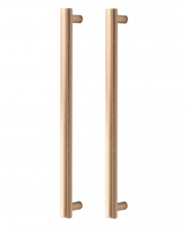 Manere spatiale - Set manere spatiale double Moon Big, finisaj alama cava periata, L:424 mm