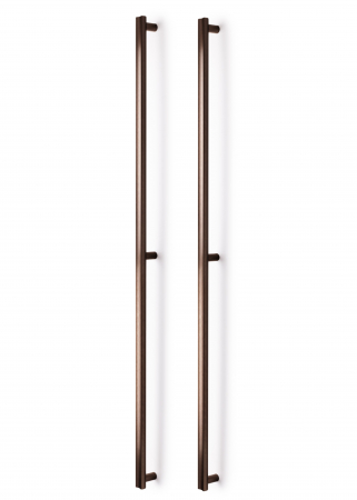 Manere spatiale - Set manere spatiale double Moon, finisaj bronz periat, L:1096 mm