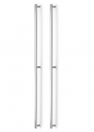 Manere si butoni - Set manere spatiale double Moon, finisaj otel inoxidabil, L:1096 mm